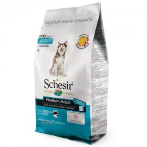 Schesir Nature Ração Cão Medium Adulto Peixe 12kg 